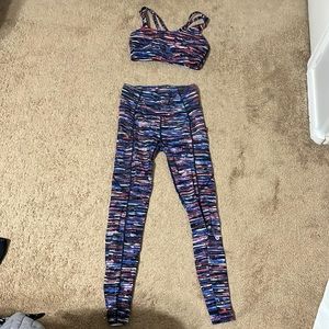 Lululemon matching set, size 2